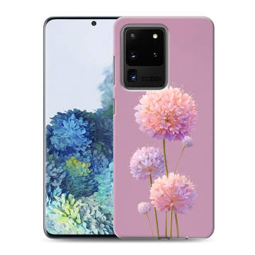 Силиконовый чехол на Samsung Galaxy S20 Ultra с принтом Цветы Силиконовый чехол на Samsung Galaxy S20 Ultra с принтом Цветы