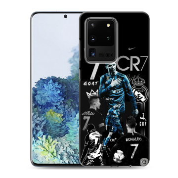 Силиконовый чехол на Samsung Galaxy S20 Ultra с принтом Реал Роналдо Силиконовый чехол на Samsung Galaxy S20 Ultra с принтом Реал Роналдо