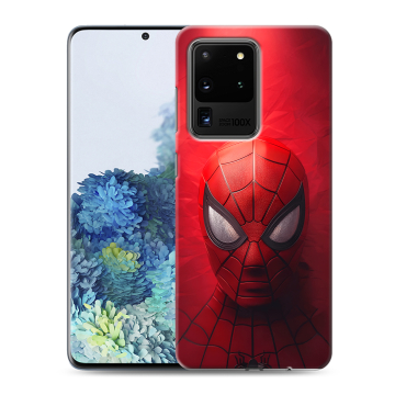 Силиконовый чехол на Samsung Galaxy S20 Ultra с принтом Spiderman Человек паук Силиконовый чехол на Samsung Galaxy S20 Ultra с принтом Spiderman Человек паук