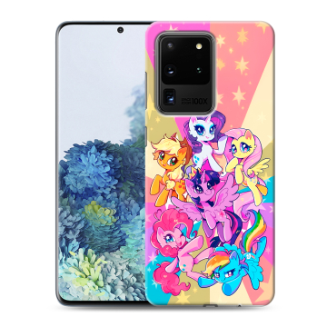 Силиконовый чехол на Samsung Galaxy S20 Ultra с принтом My little pony Дружба чудо Силиконовый чехол на Samsung Galaxy S20 Ultra с принтом My little pony Дружба чудо