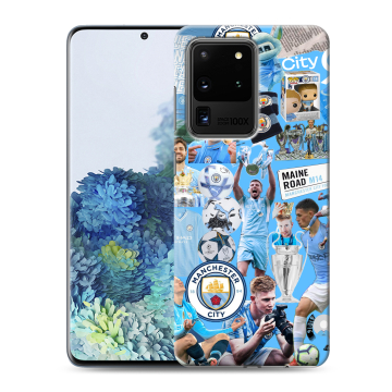 Силиконовый чехол на Samsung Galaxy S20 Ultra с принтом Man City Манчестер Сити Силиконовый чехол на Samsung Galaxy S20 Ultra с принтом Man City Манчестер Сити