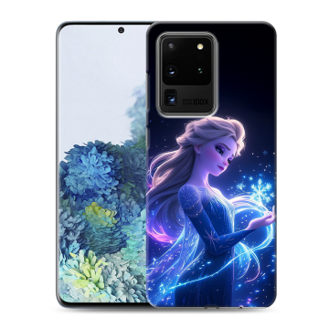 Силиконовый чехол на Samsung Galaxy S20 Ultra с принтом Холодное сердце Frozen Силиконовый чехол на Samsung Galaxy S20 Ultra с принтом Холодное сердце Frozen