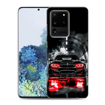 Силиконовый чехол на Samsung Galaxy S20 Ultra с принтом BMW БМВ Силиконовый чехол на Samsung Galaxy S20 Ultra с принтом BMW БМВ
