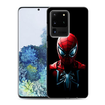 Силиконовый чехол на Samsung Galaxy S20 Ultra с принтом Spiderman Человек паук Силиконовый чехол на Samsung Galaxy S20 Ultra с принтом Spiderman Человек паук