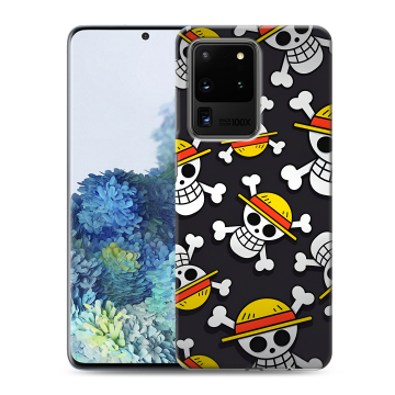 Силиконовый чехол на Samsung Galaxy S20 Ultra с принтом One Piece Ван Пис Силиконовый чехол на Samsung Galaxy S20 Ultra с принтом One Piece Ван Пис