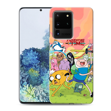 Силиконовый чехол на Samsung Galaxy S20 Ultra с принтом Adventure time Время приключений Силиконовый чехол на Samsung Galaxy S20 Ultra с принтом Adventure time Время приключений