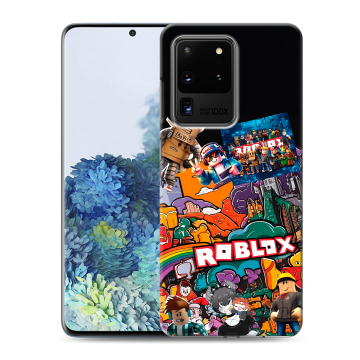 Силиконовый чехол на Samsung Galaxy S20 Ultra с принтом Roblox Роблокс Силиконовый чехол на Samsung Galaxy S20 Ultra с принтом Roblox Роблокс
