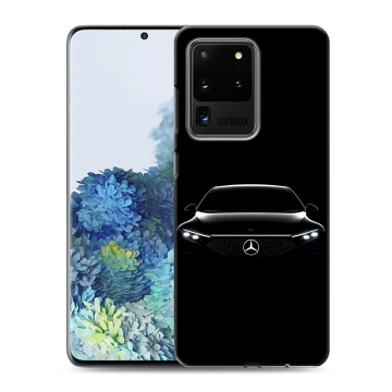 Силиконовый чехол на Samsung Galaxy S20 Ultra с принтом Mercedes Мерседес Силиконовый чехол на Samsung Galaxy S20 Ultra с принтом Mercedes Мерседес