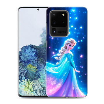 Силиконовый чехол на Samsung Galaxy S20 Ultra с принтом Холодное сердце Frozen Силиконовый чехол на Samsung Galaxy S20 Ultra с принтом Холодное сердце Frozen