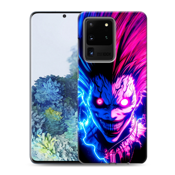 Силиконовый чехол на Samsung Galaxy S20 Ultra с принтом Death note Тетрадь смерти Силиконовый чехол на Samsung Galaxy S20 Ultra с принтом Death note Тетрадь смерти