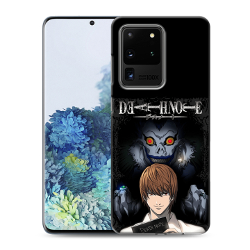 Силиконовый чехол на Samsung Galaxy S20 Ultra с принтом Death note Тетрадь смерти Силиконовый чехол на Samsung Galaxy S20 Ultra с принтом Death note Тетрадь смерти