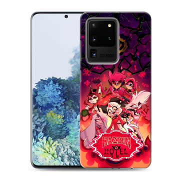 Силиконовый чехол на Samsung Galaxy S20 Ultra с принтом Hazbin Hotel Отель Хазбин Силиконовый чехол на Samsung Galaxy S20 Ultra с принтом Hazbin Hotel Отель Хазбин