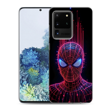 Силиконовый чехол на Samsung Galaxy S20 Ultra с принтом Spiderman Человек паук Силиконовый чехол на Samsung Galaxy S20 Ultra с принтом Spiderman Человек паук