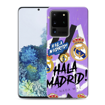 Силиконовый чехол на Samsung Galaxy S20 Ultra с принтом Real Madrid Реал Мадрид Силиконовый чехол на Samsung Galaxy S20 Ultra с принтом Real Madrid Реал Мадрид