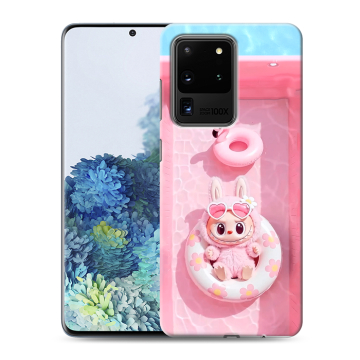 Силиконовый чехол на Samsung Galaxy S20 Ultra с принтом Labubu Лабубу Силиконовый чехол на Samsung Galaxy S20 Ultra с принтом Labubu Лабубу