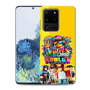Силиконовый чехол на Samsung Galaxy S20 Ultra с принтом Roblox Роблокс Силиконовый чехол на Samsung Galaxy S20 Ultra с принтом Roblox Роблокс