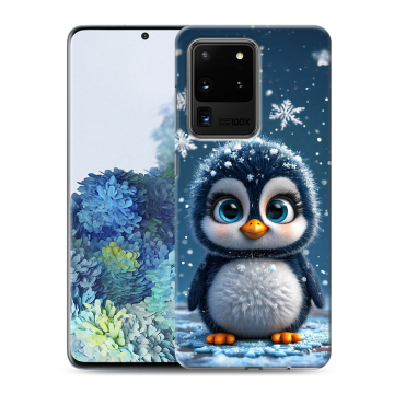 Силиконовый чехол на Samsung Galaxy S20 Ultra с принтом Новый год Силиконовый чехол на Samsung Galaxy S20 Ultra с принтом Новый год