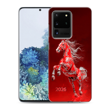 Силиконовый чехол на Samsung Galaxy S20 Ultra с принтом Новый год Силиконовый чехол на Samsung Galaxy S20 Ultra с принтом Новый год