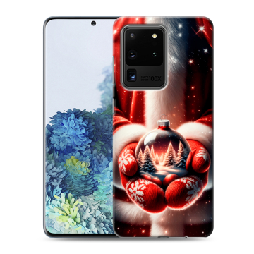 Силиконовый чехол на Samsung Galaxy S20 Ultra с принтом Новый год Силиконовый чехол на Samsung Galaxy S20 Ultra с принтом Новый год