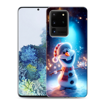 Силиконовый чехол на Samsung Galaxy S20 Ultra с принтом Новый год Силиконовый чехол на Samsung Galaxy S20 Ultra с принтом Новый год