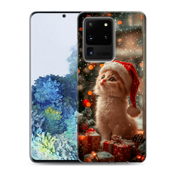 Силиконовый чехол на Samsung Galaxy S20 Ultra с принтом Новый год Силиконовый чехол на Samsung Galaxy S20 Ultra с принтом Новый год