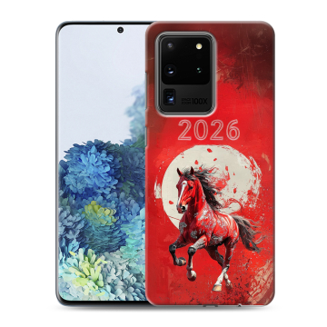 Силиконовый чехол на Samsung Galaxy S20 Ultra с принтом Новый год Силиконовый чехол на Samsung Galaxy S20 Ultra с принтом Новый год