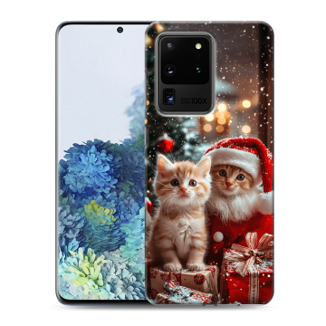 Силиконовый чехол на Samsung Galaxy S20 Ultra с принтом Новый год Силиконовый чехол на Samsung Galaxy S20 Ultra с принтом Новый год