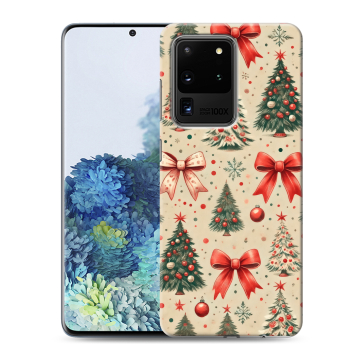 Силиконовый чехол на Samsung Galaxy S20 Ultra с принтом Новый год Силиконовый чехол на Samsung Galaxy S20 Ultra с принтом Новый год