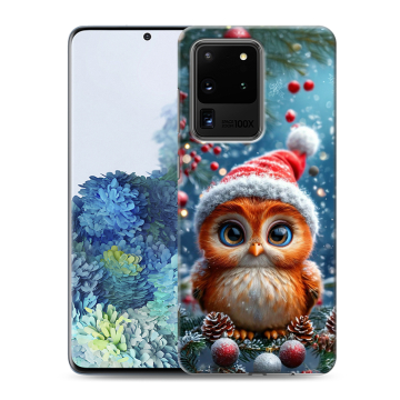 Силиконовый чехол на Samsung Galaxy S20 Ultra с принтом Новый год