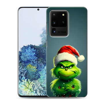 Силиконовый чехол на Samsung Galaxy S20 Ultra с принтом Новый год
