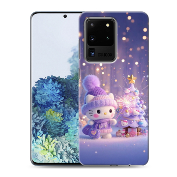 Силиконовый чехол на Samsung Galaxy S20 Ultra с принтом Новый год