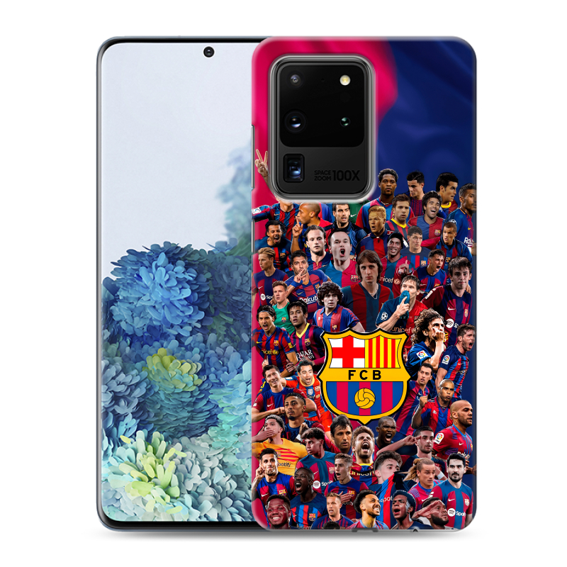 Силиконовый чехол на Samsung Galaxy S20 Ultra с принтом Барселона Barcelona Силиконовый чехол на Samsung Galaxy S20 Ultra с принтом Барселона Barcelona