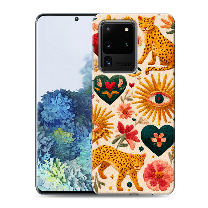 Силиконовый чехол на Samsung Galaxy S20 Ultra с принтом Модный принт Силиконовый чехол на Samsung Galaxy S20 Ultra с принтом Модный принт