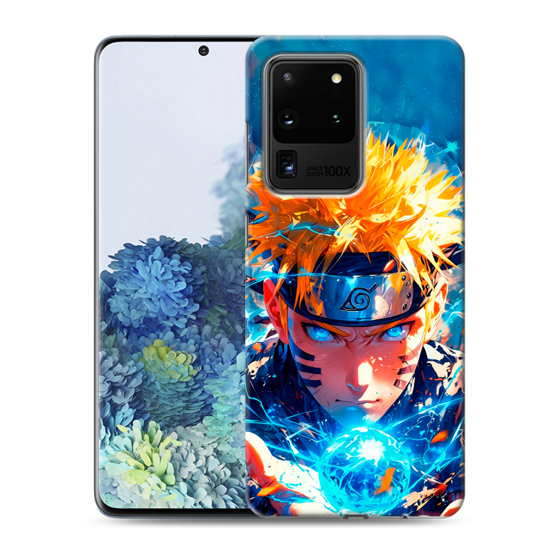Силиконовый противоударный чехол на Samsung Galaxy S20 Ultra с принтом Аниме Наруто Naruto Силиконовый противоударный чехол на Samsung Galaxy S20 Ultra с принтом Аниме Наруто Naruto