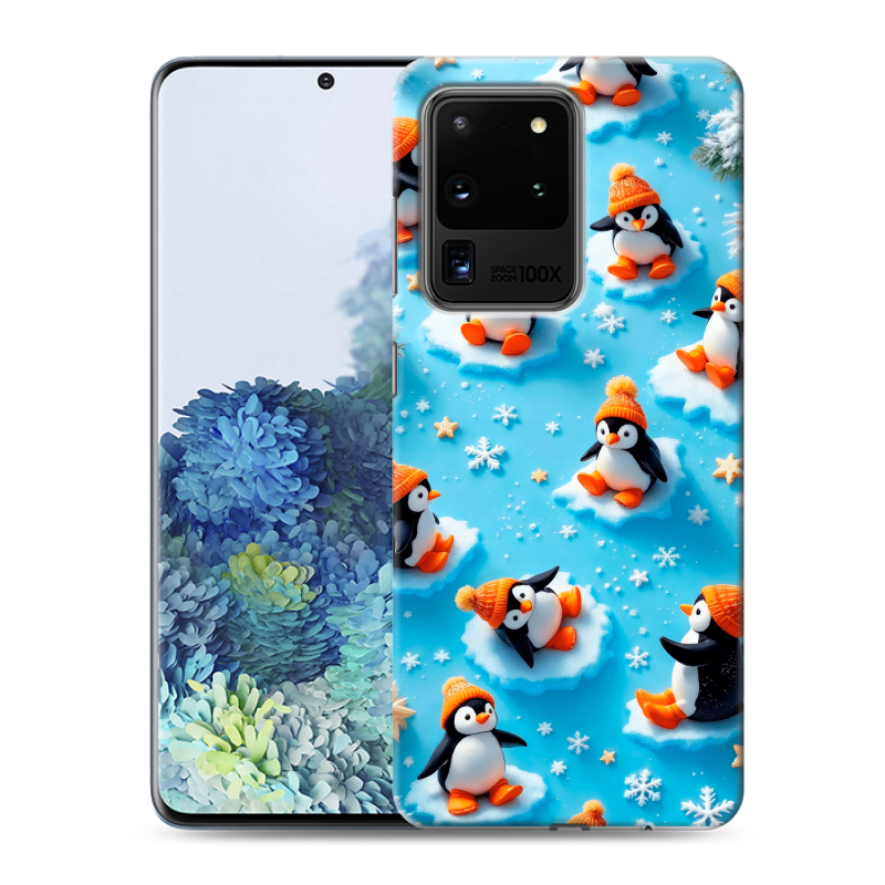 Пластиковый чехол на Samsung Galaxy S20 Ultra с принтом Новый год Пластиковый чехол на Samsung Galaxy S20 Ultra с принтом Новый год