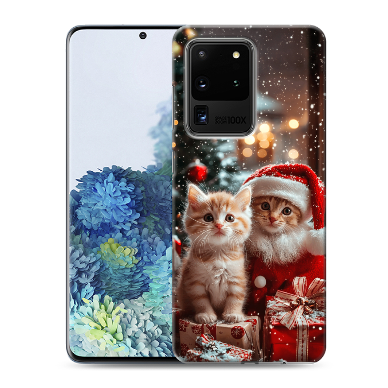 Силиконовый чехол на Samsung Galaxy S20 Ultra с принтом Новый год Силиконовый чехол на Samsung Galaxy S20 Ultra с принтом Новый год