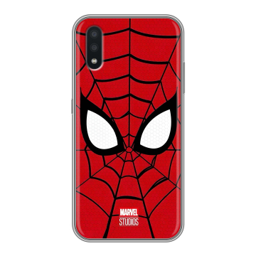 Силиконовый чехол на Samsung Galaxy A01 с принтом человек паук spiderman