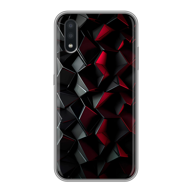 Силиконовый чехол на Samsung Galaxy A01 с принтом Абстракция Силиконовый чехол на Samsung Galaxy A01 с принтом Абстракция