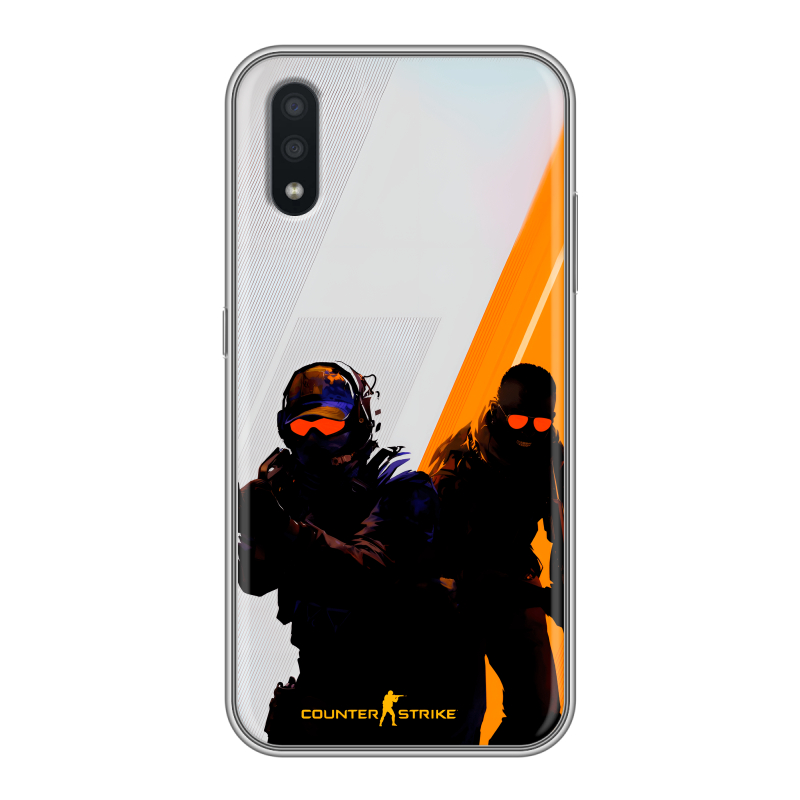 Силиконовый чехол на Samsung Galaxy A01 с принтом Контер страйк Counter strike Силиконовый чехол на Samsung Galaxy A01 с принтом Контер страйк Counter strike