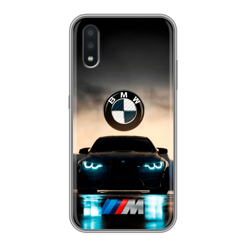 Силиконовый чехол на Samsung Galaxy A01 с принтом БМВ BMW Силиконовый чехол на Samsung Galaxy A01 с принтом БМВ BMW