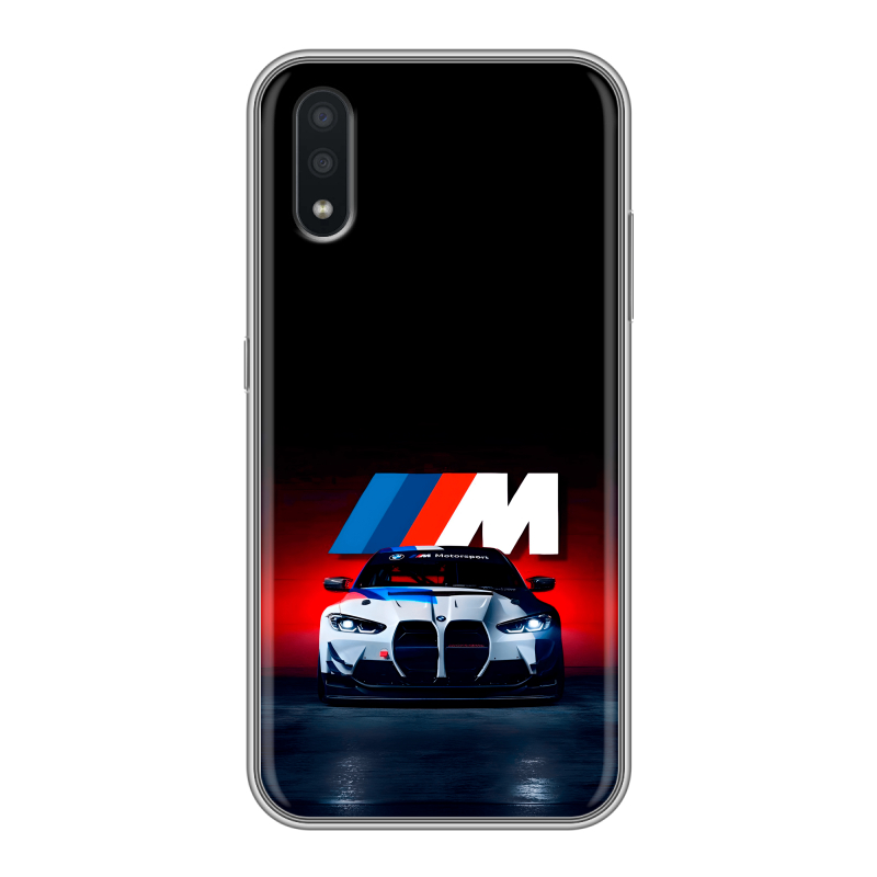 Силиконовый чехол на Samsung Galaxy A01 с принтом БМВ BMW Силиконовый чехол на Samsung Galaxy A01 с принтом БМВ BMW