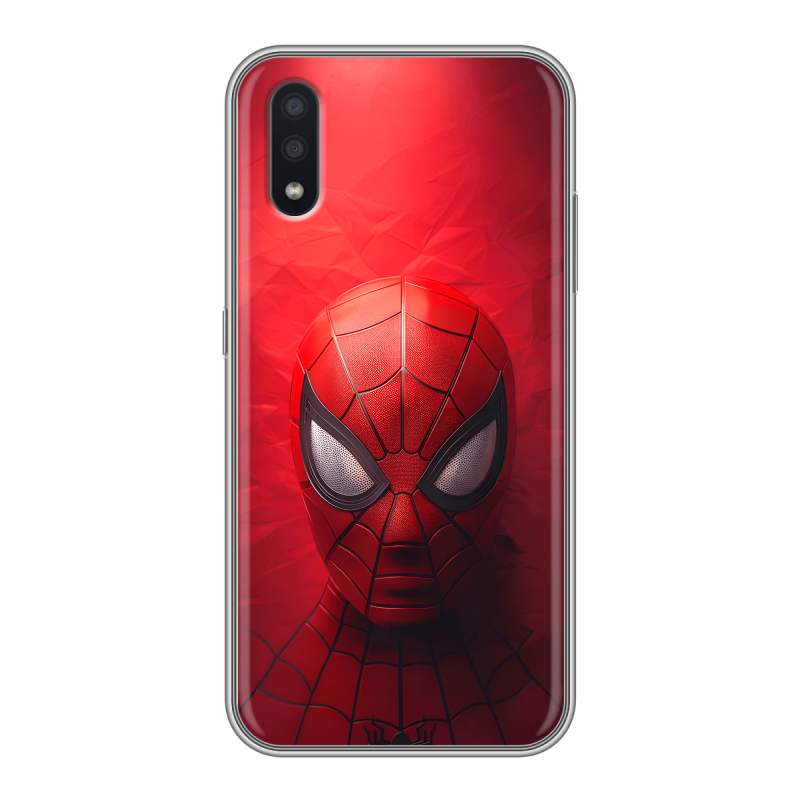 Силиконовый чехол на Samsung Galaxy A01 с принтом Spiderman Человек паук Силиконовый чехол на Samsung Galaxy A01 с принтом Spiderman Человек паук