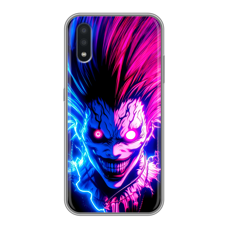 Силиконовый противоударный чехол на Samsung Galaxy A01 с принтом Death note Тетрадь смерти Силиконовый противоударный чехол на Samsung Galaxy A01 с принтом Death note Тетрадь смерти