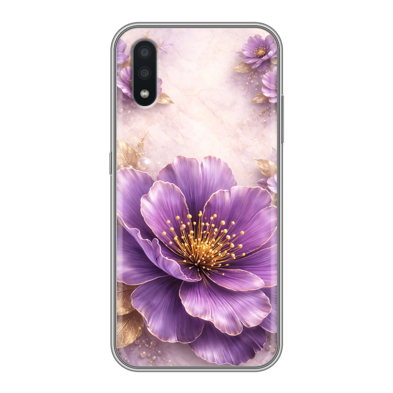 Силиконовый чехол на Samsung Galaxy A01 с принтом женский Силиконовый чехол на Samsung Galaxy A01 с принтом женский