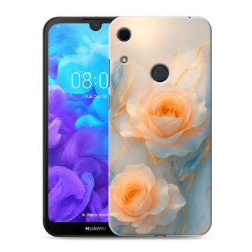 Силиконовый противоударный чехол на Huawei Y6s с принтом Женский Силиконовый противоударный чехол на Huawei Y6s с принтом Женский