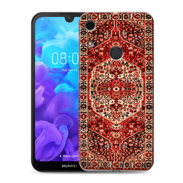 Силиконовый противоударный чехол на Huawei Y6s с принтом Ковер