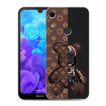 Силиконовый противоударный чехол на Huawei Y6s с принтом Луи робот Силиконовый противоударный чехол на Huawei Y6s с принтом Луи робот