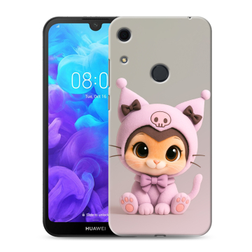 Силиконовый противоударный чехол на Huawei Y6s с принтом Куроми Kuromi Силиконовый противоударный чехол на Huawei Y6s с принтом Куроми Kuromi
