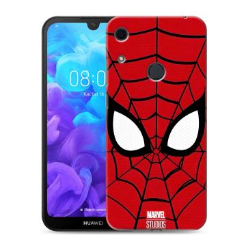 Силиконовый противоударный чехол на Huawei Y6s с принтом человек паук spiderman