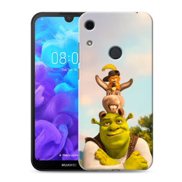 Силиконовый противоударный чехол на Huawei Y6s с принтом Шрек Shrek Силиконовый противоударный чехол на Huawei Y6s с принтом Шрек Shrek
